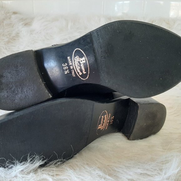 Vintage Brown Couture Women's Black Tassel Boot - Picture 4 of 8